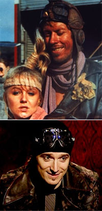 Separated at birth? Gyro pilot from 'Road Warrior' and Mystery?