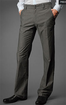 John Varvatos Soho Pant via johnvarvatos.com, $298.00