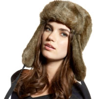 Faux Fur Trapper Hat