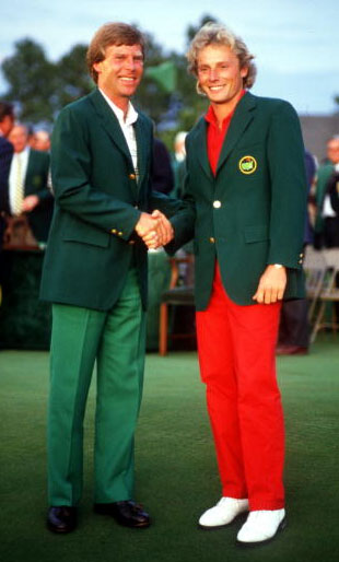 Bernhard Langer 1985 Green Jacket