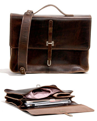 No. 236 Schoolboy Satchel via Billykirk, $385.00