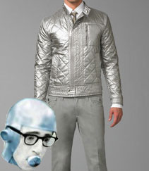 Dolce & Gabbana Quilted Metallic Blouson Jacket via Saks Fifth Avenue, $2265.00