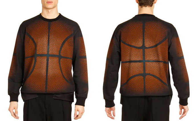 Unsafe at Any Price: Givenchy Basketball Print Sweatshirt