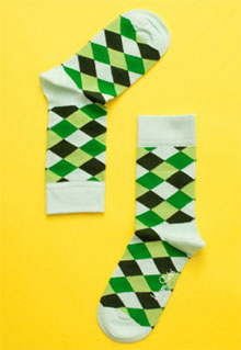 Happy Socks: The Argyles via Gent Supply Co., $10.50