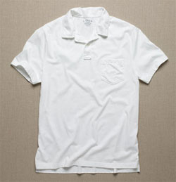 Broken-in pocket jersey polo  via J. Crew, $39.50