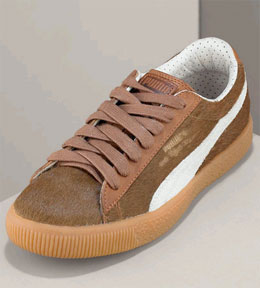 Clyde Hair-Calf Sneaker via Neiman Marcus, $200.00