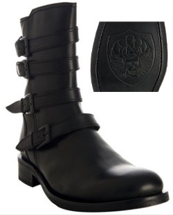 Rock & Republic Motorcycle Boots via bluefly.com, $240.00