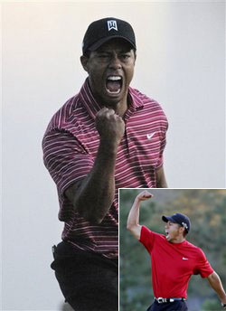 Tiger Woods in Collared Shirts