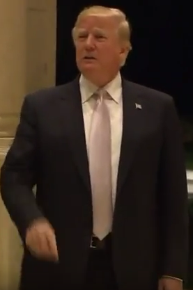 Donald Trump at Mar-a-Lago, January 14, 2018