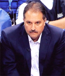 Stan Van Gundy at the 2010-11 season opener