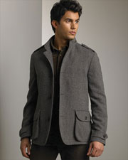 Herringbone Hooded Blazer via Bergdorf Goodman, $998.00