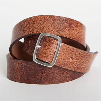 W.Kleinberg Quilled Ostrich Belt