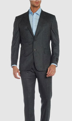 Yohji Yamamato suit via YOOX, $980.00